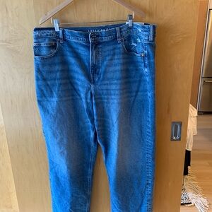 American Eagle Outfitters Women's Relaxed Blue Jeans